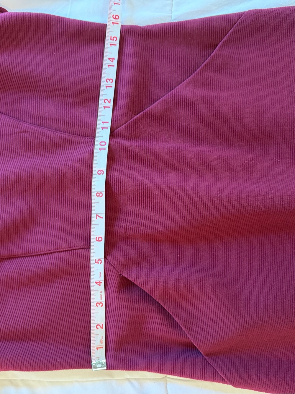 Boden Bronte Ottoman Dress Size 6P Berry Burgundy 3/4 Sleeves Pockets Vneck - Picture 6 of 10
